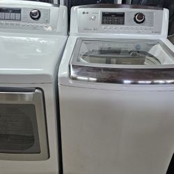 LG Washer And Dryer Electric 
