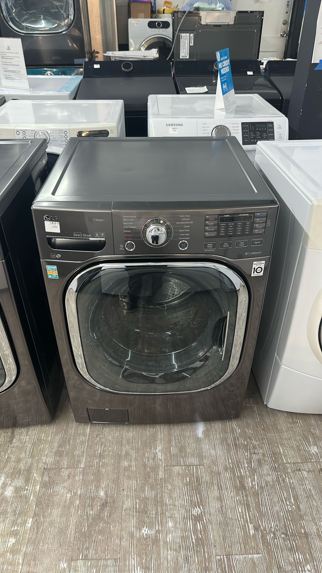 LG Front Load Electric Washer With Inverter Direct Drive