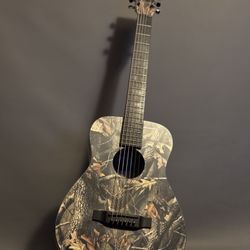 Very Rare Martin Lx Realtree Acoustic Guitar