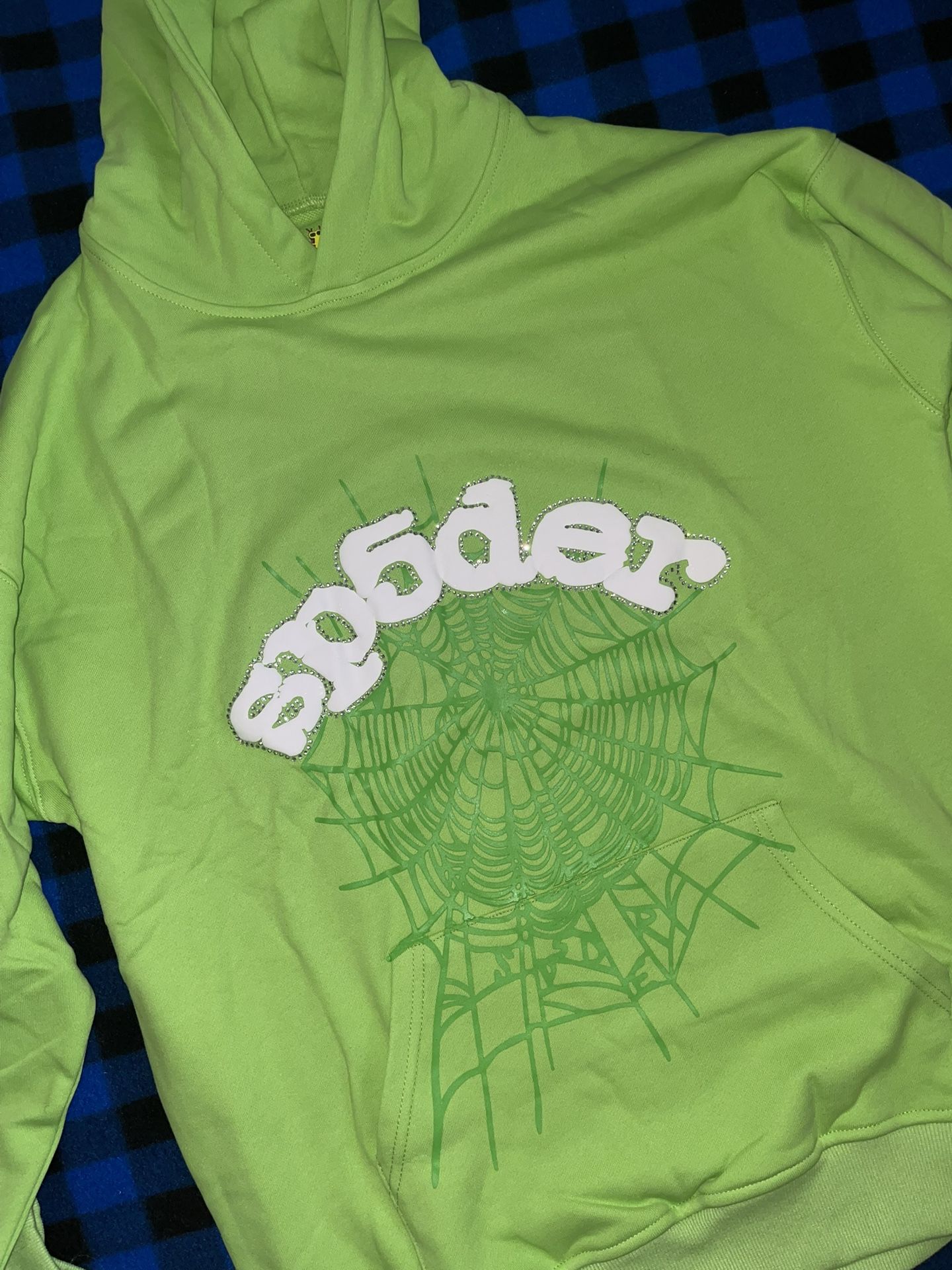 XL Spider Hoodie (Green)
