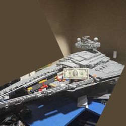 Imperial Star Destroyer™, Comes With Instructions, And 2 Dollar Bill