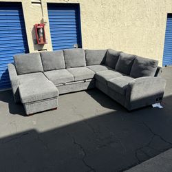 FREE LOCAL DELIVERY 🛻 Aria Sleeper Sectional with Storage – $900 (Retail $1,800)
