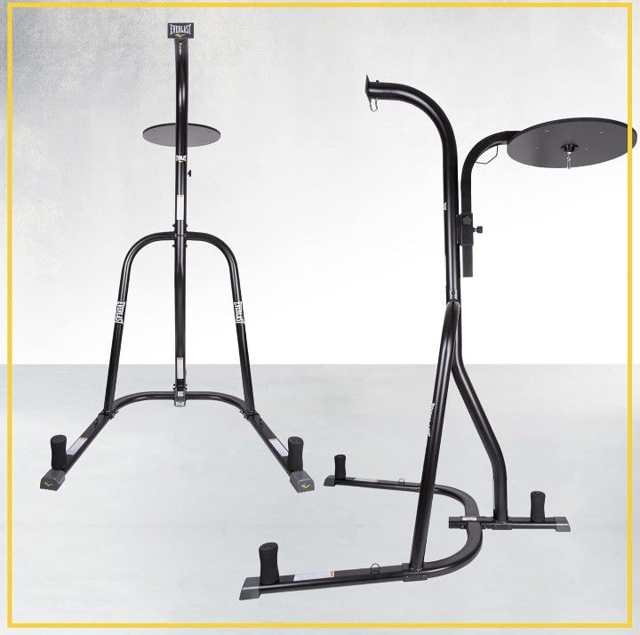 Everlast Dual Station Heavy Punching Bag Stand