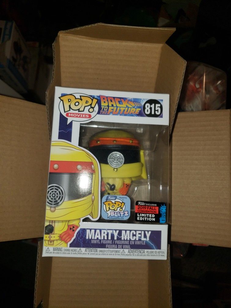 Funko Pop Back To The Future Marty Mcfly 
