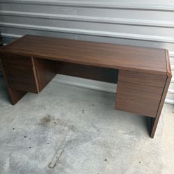 Computer Wood Desk 64x20