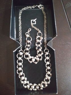 925 Silver Necklace and bracelet rom Peru. Btand new!!