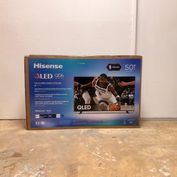 50QD65QFC 50” Hisense smart 4k Qled tv