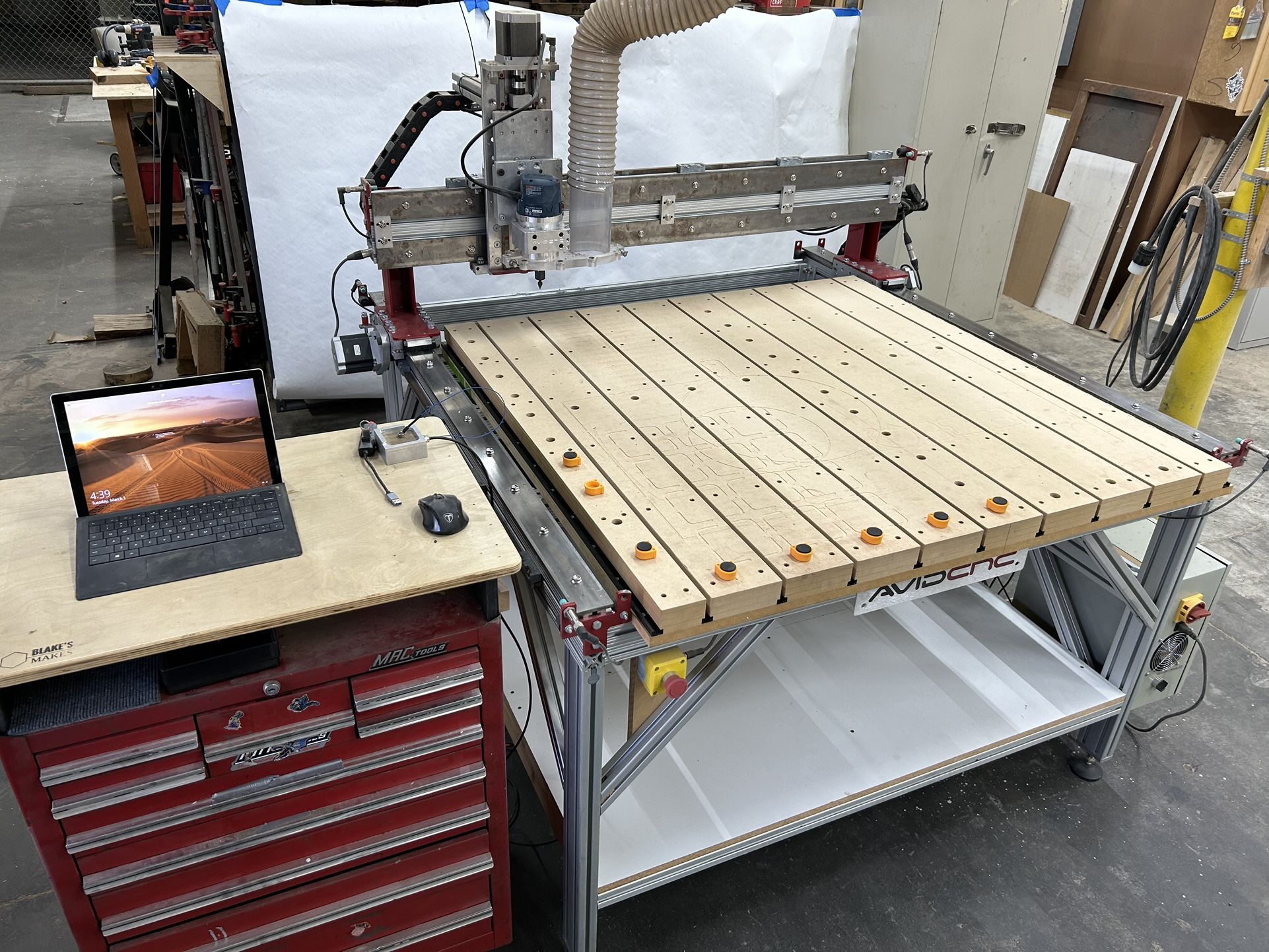 AVID 48x48 CNC Machine With Accessories