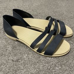 Women’s Crocs Tulum Open Flat Sandals 11w