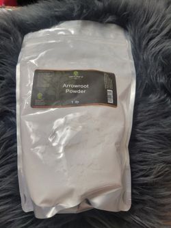 Arrowroot Starch Powder, 0.785 lb
Pure Arrow Root,