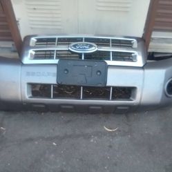 2008-2012 Ford Escape Complete Front Bumper With All The Accessories Oem.