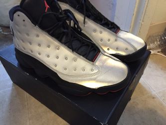 Jordan 13 size 9 retro silver infared