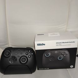 8BitDo Ultimate 2 Wireless Controller for Windows PC, Apple, Steam & Android,