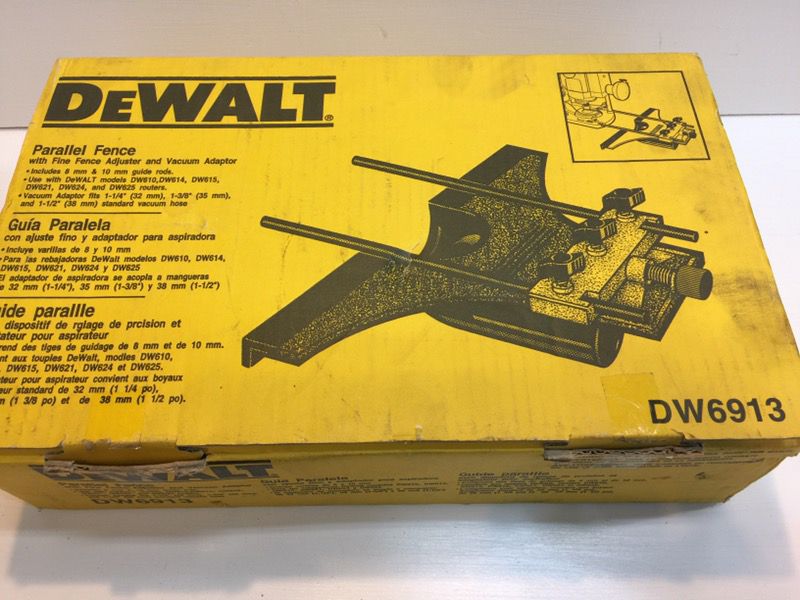 DeWalt DE6913 Parallel fence GUIDE Router not included) for Sale in San  Jose, CA OfferUp