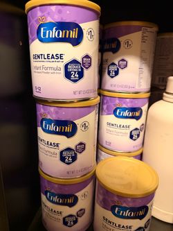 Enfamil Gentlease Infant Formula 12.4 oz – Lot of 18