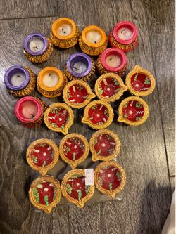Diwali Decoration Bundle — Lights, Diyas, Marigolds & More