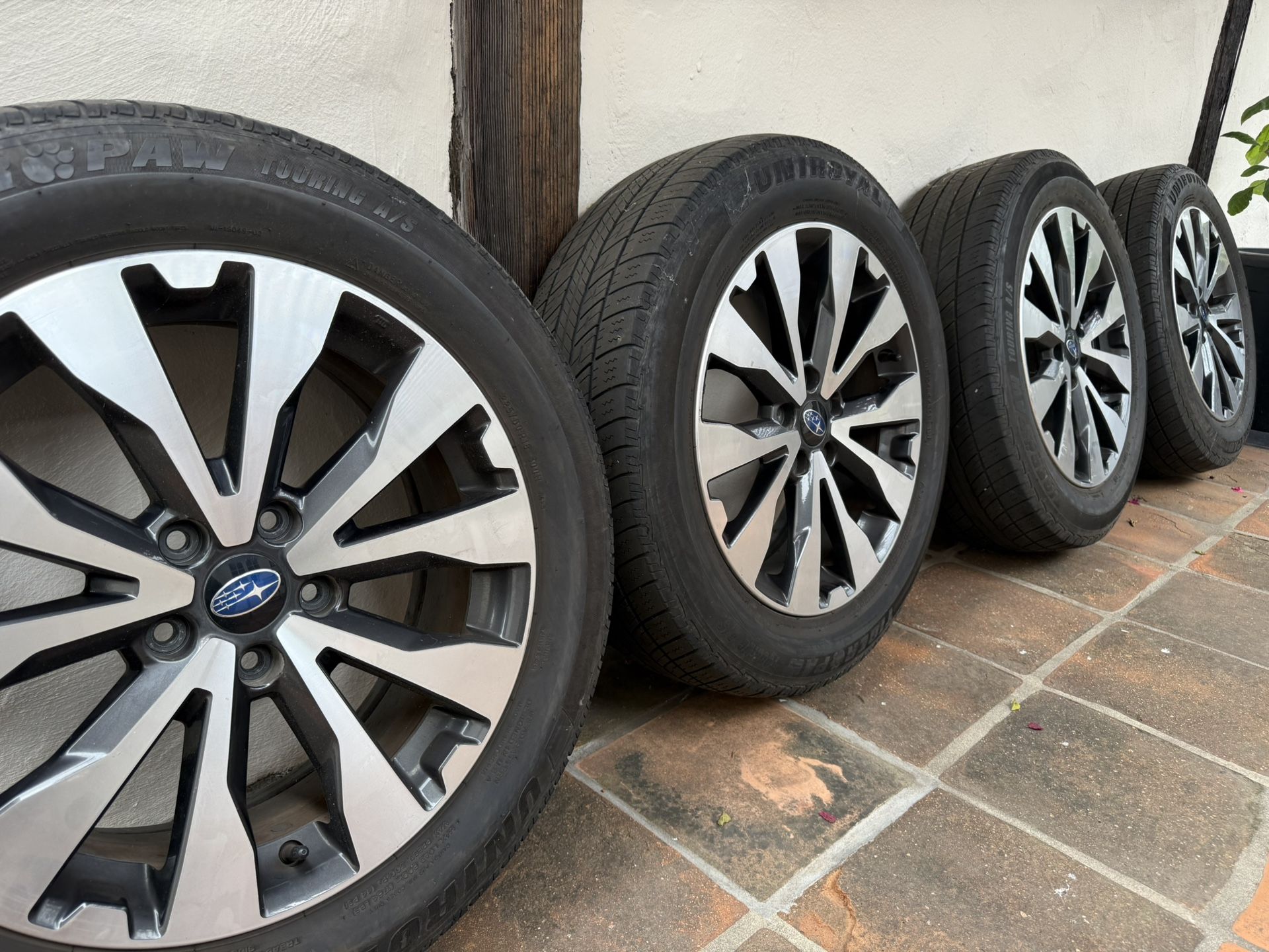 Subaru Outback wheels and tires