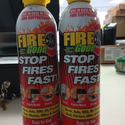 Fire Gone fire Suppressant