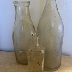 Vintage/antique Bottles