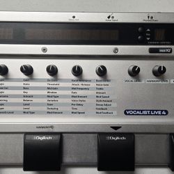 DigiTech Vocalist Live 4 Vocal/guitar Processor