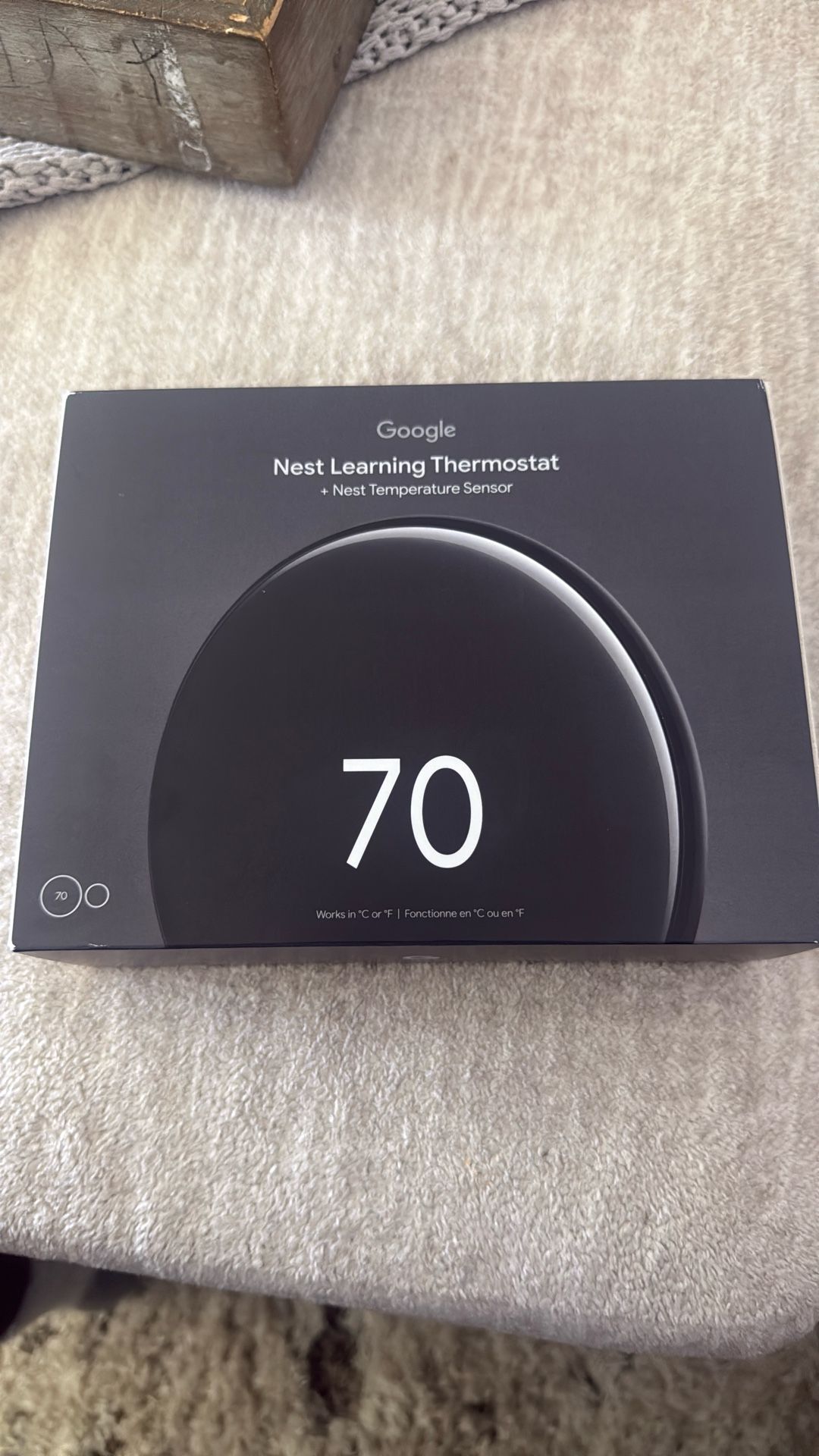 Google Nest learning Thermostat