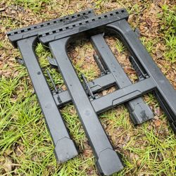 Folding SawHorse Saw Horse Stands HUSKY Folding Plastic Sawhorse Stand Table Set Lightweight Sawhorses