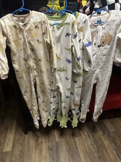 4 Toddler Footie Pjs 