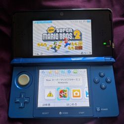 Japanese Nintendo 3DS+New Super Mario Bros. 2