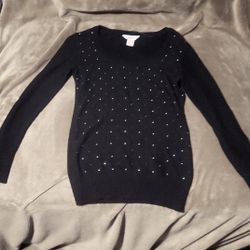 Candies Diamond Studded Sweater