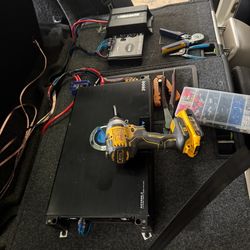 Car audio base amp and abcenter