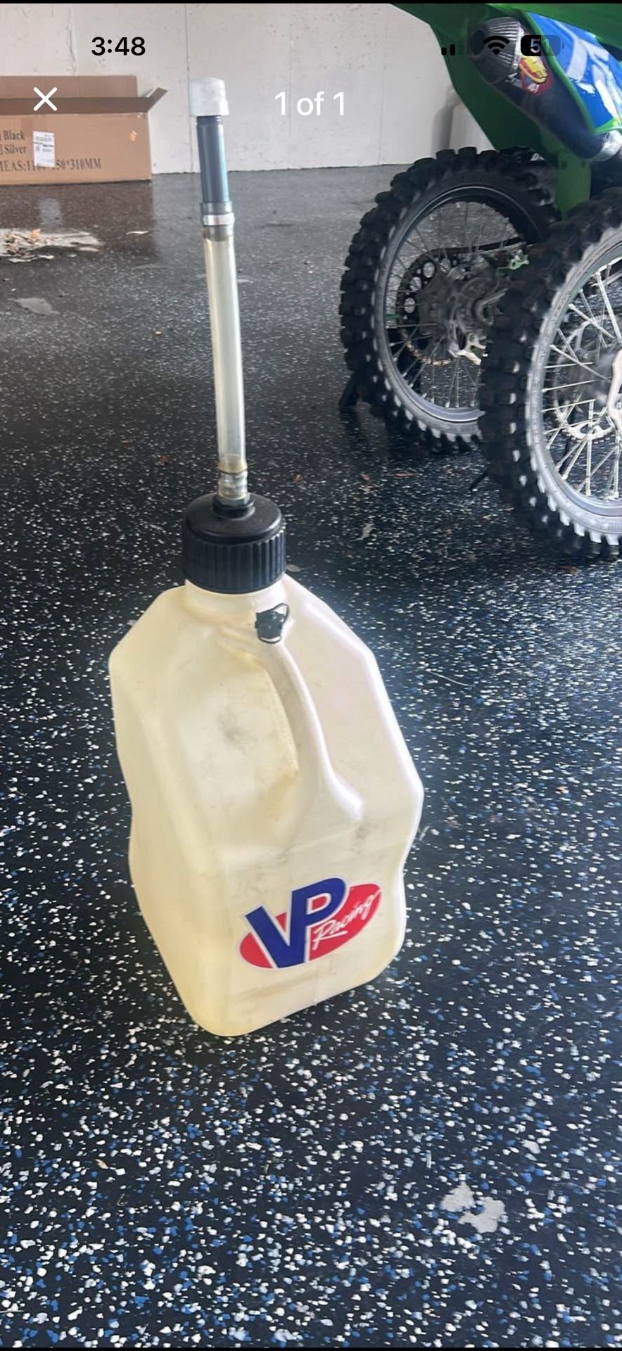 5 Gallon Container 2 Stroke Dirtbike