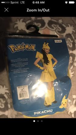 Pickachu costume
