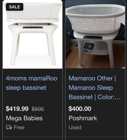 4moms MamaRoo Bassinet 