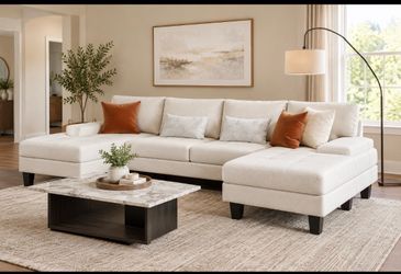 Modern L-Shaped Sectional Sofa couch brand new
