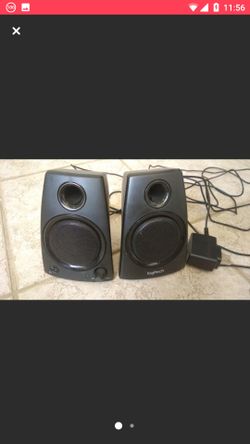 Logitech Power active speaker, computer speakers , pair,