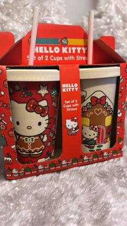Hello Kitty Christmas Cup Set