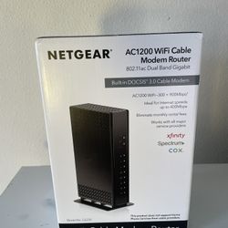 Netgear AC1200 WiFi Cable Modem Router Xfinity