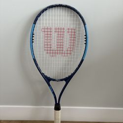 Wilson Blue Tennis Racquet