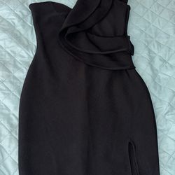 Black Midi Dress ( Size M) 