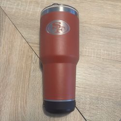 The Memory Company San Francisco 49ers 30oz. Stainless Steel LED Bluetooth Tumbler