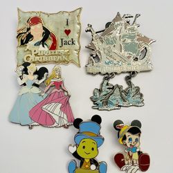 Vintage Disney Pins $15 Each Or $75 For All
