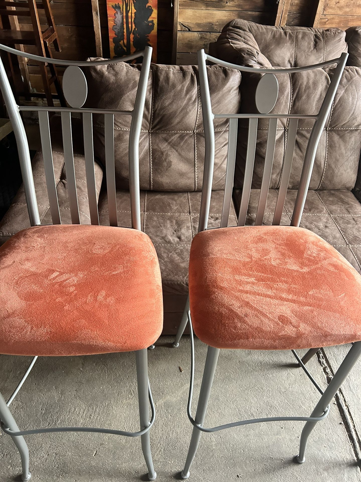 2 Tall Bar Stools