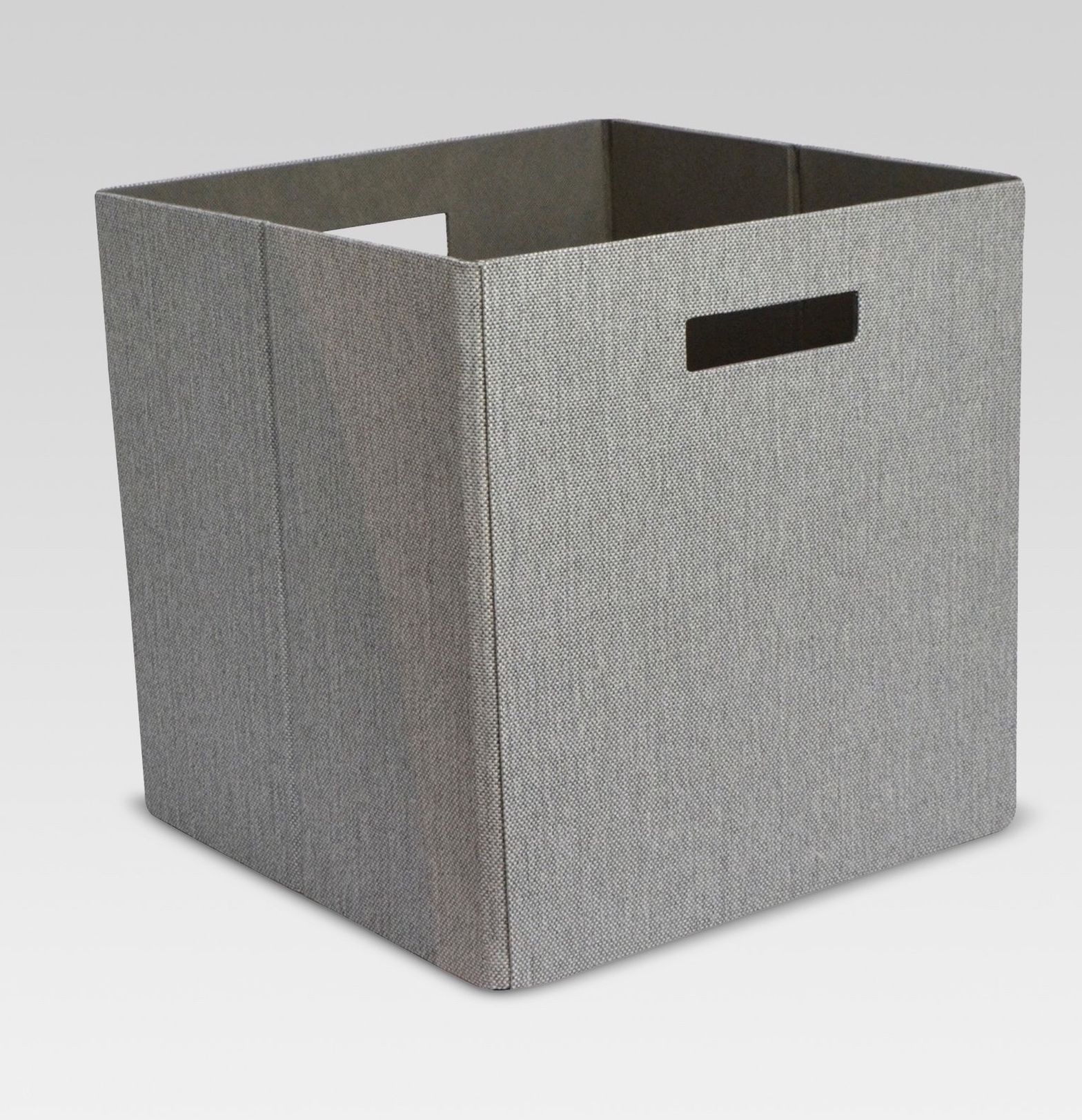 Gray Cube Storage Bins (4 Total. Shelf Not Included. No Contact Pick Up At Front Door)