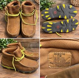 Men’s twisted X steel toed chukka