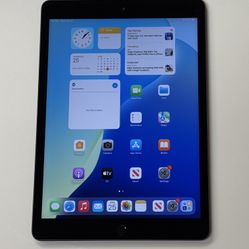 Excellent Apple iPad 7 7th Gen 10.2” 128GB Wi-Fi Tablet Space Gray IOS 18.5