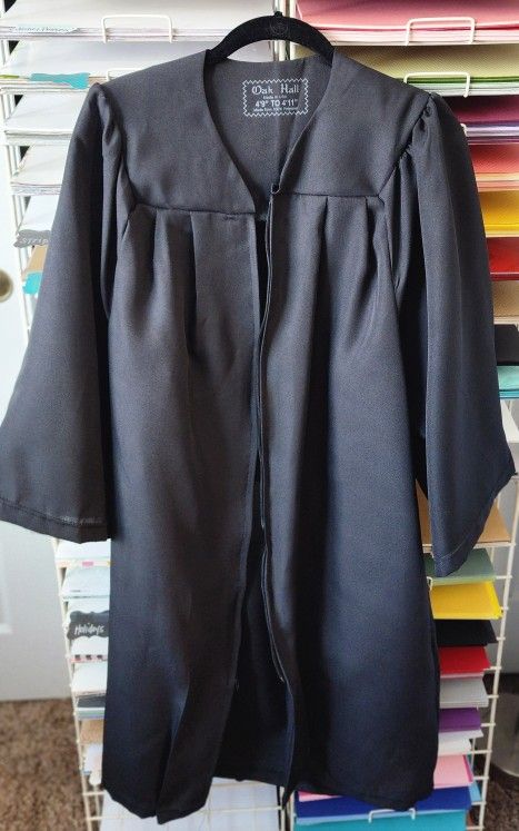 Black Graduation Gown