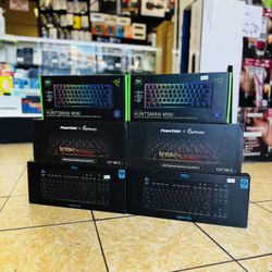 Gaming Keyboards Logitech, Razer, Ducky