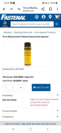 Anti-spatter welding