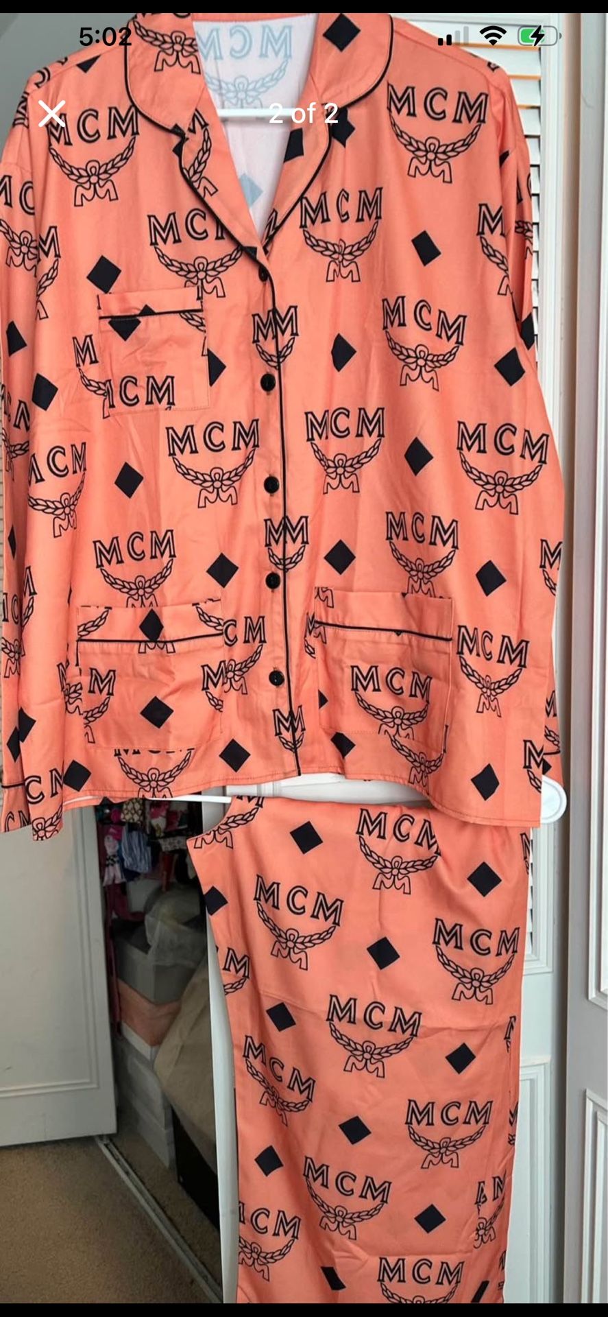 Authentic MCM PJ Set