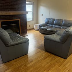 Sofa Set (leather Sofas) 